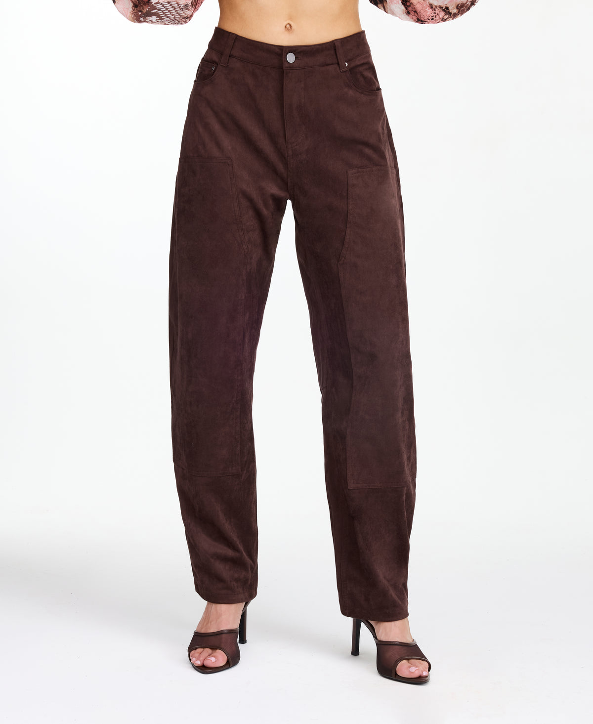 Lottie Barrel Pant Espresso