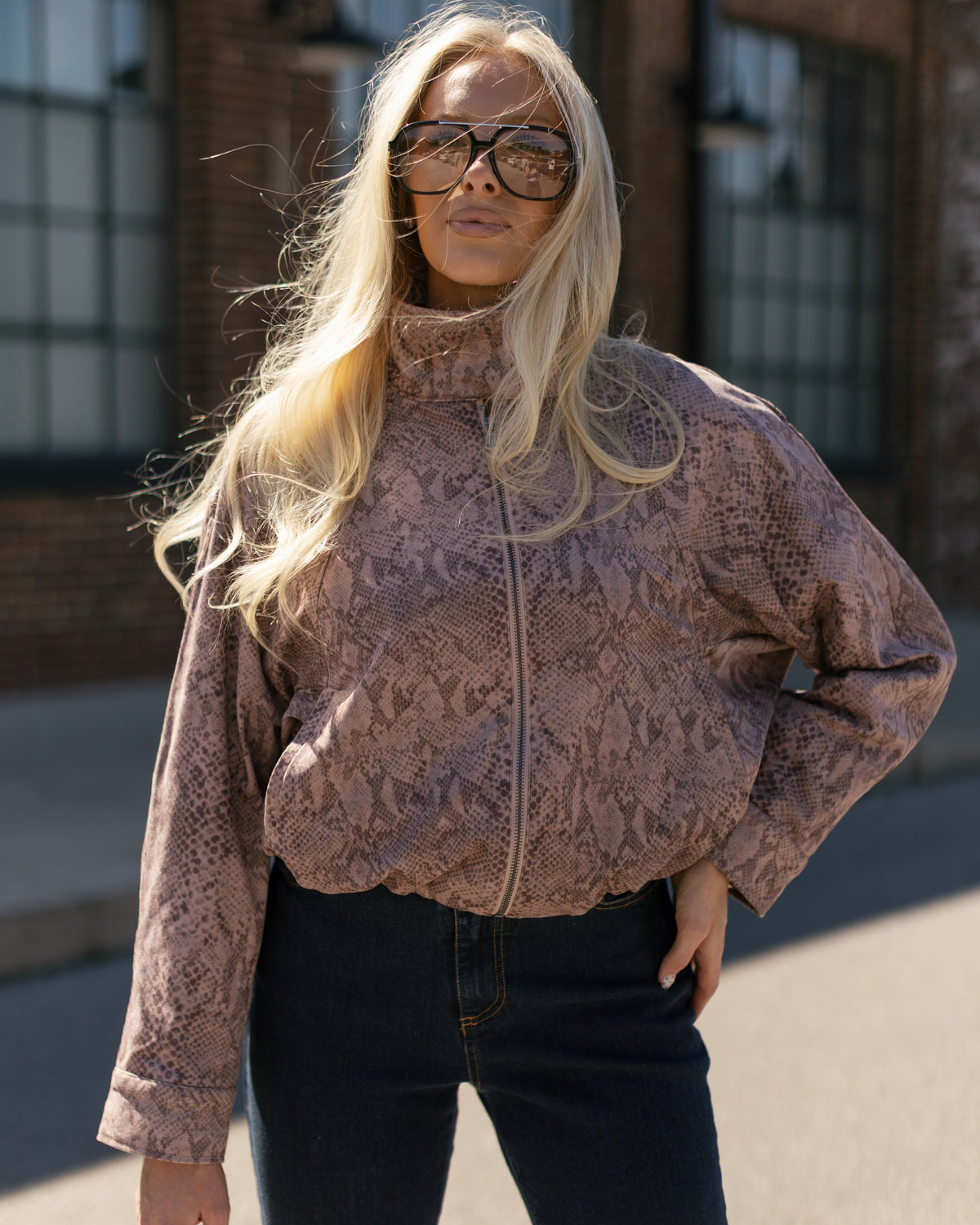 Porter Jacket Dusty Snake