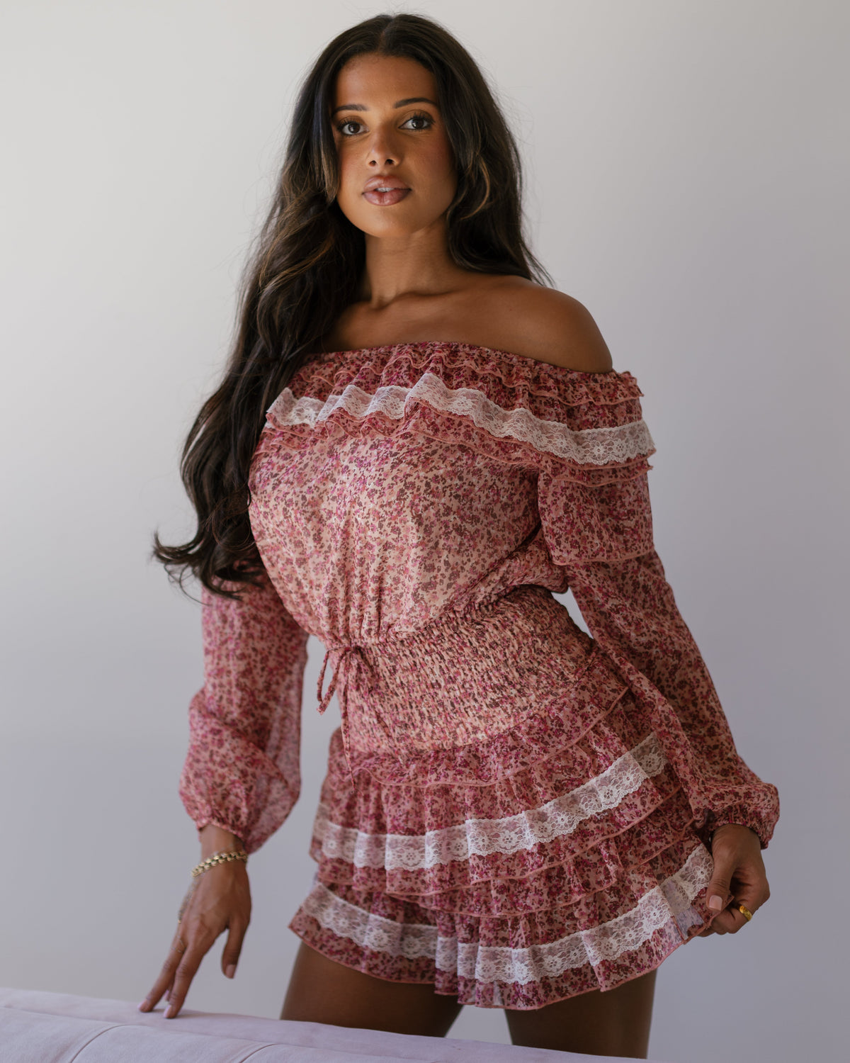 Imogen Mini Dress - Multi Floral