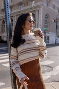 STRIPES FOR DAYS SWEATER