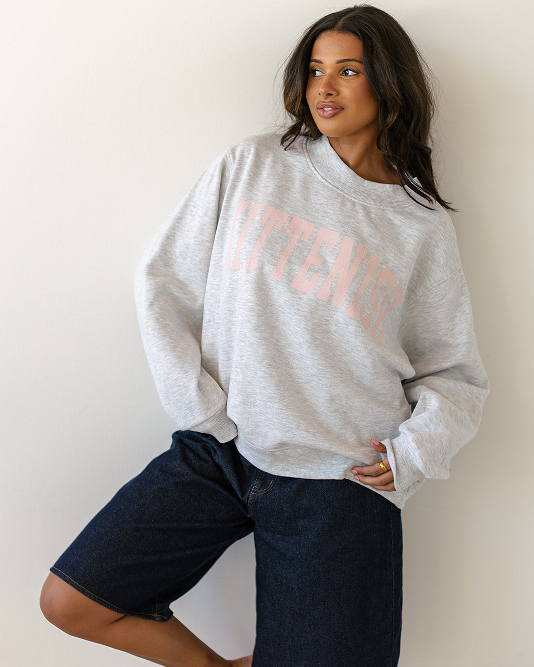 Kittenish Mock Neck