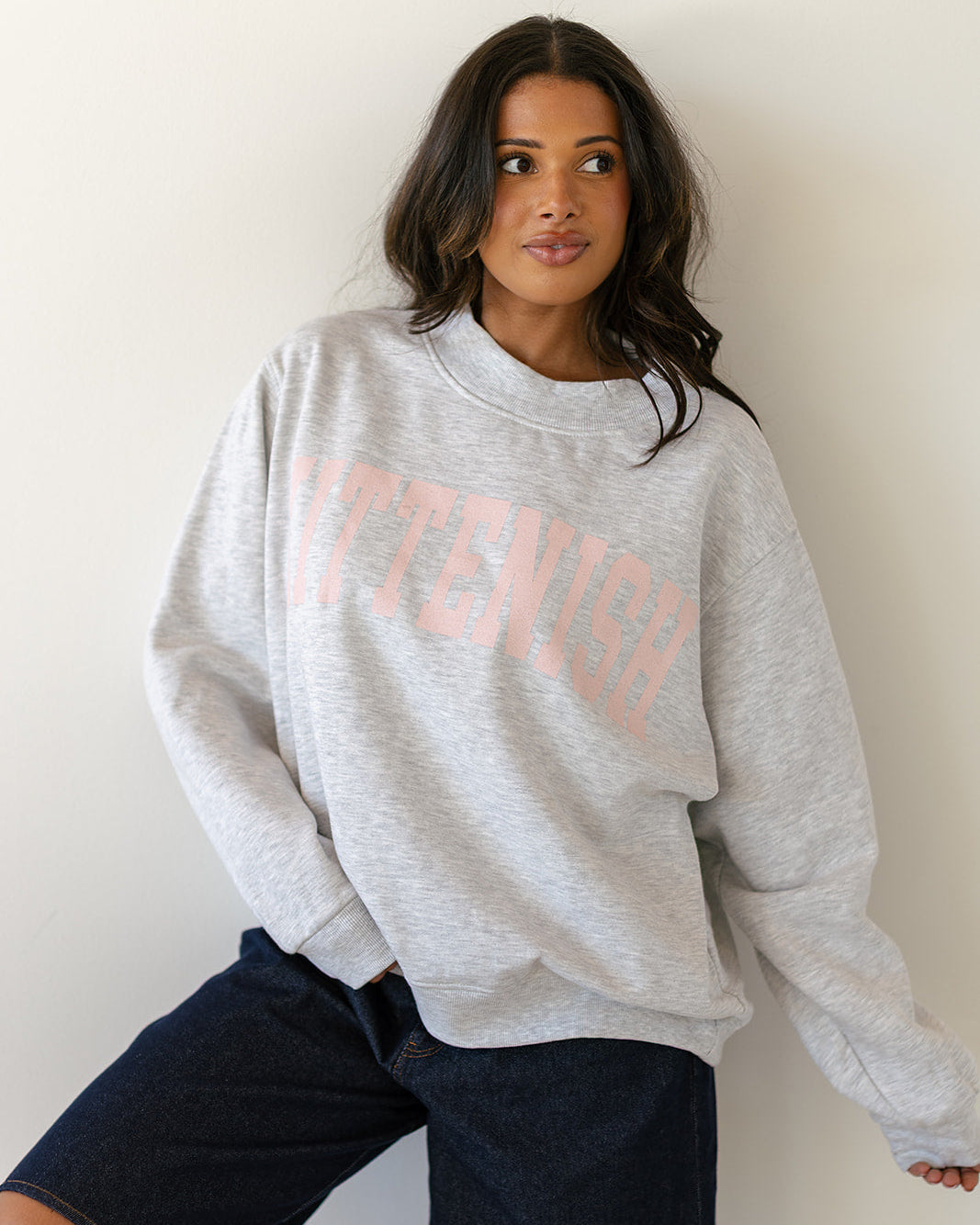 Kittenish Mock Neck