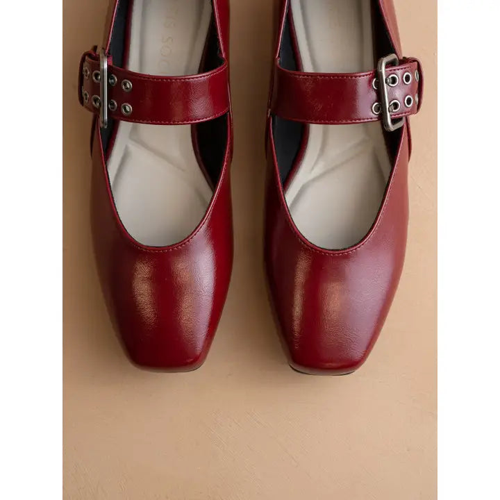 The Soho Ballet Flat - Wine