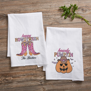 Halloween Kitchen Towels, from Things Remembered x Kittenish by Jessie James Decker 