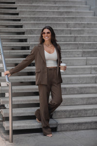 BIANCA 2.0 BROWN BLAZER