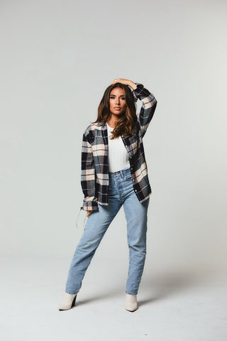 LEAH SINGLE POCKET FLANNEL