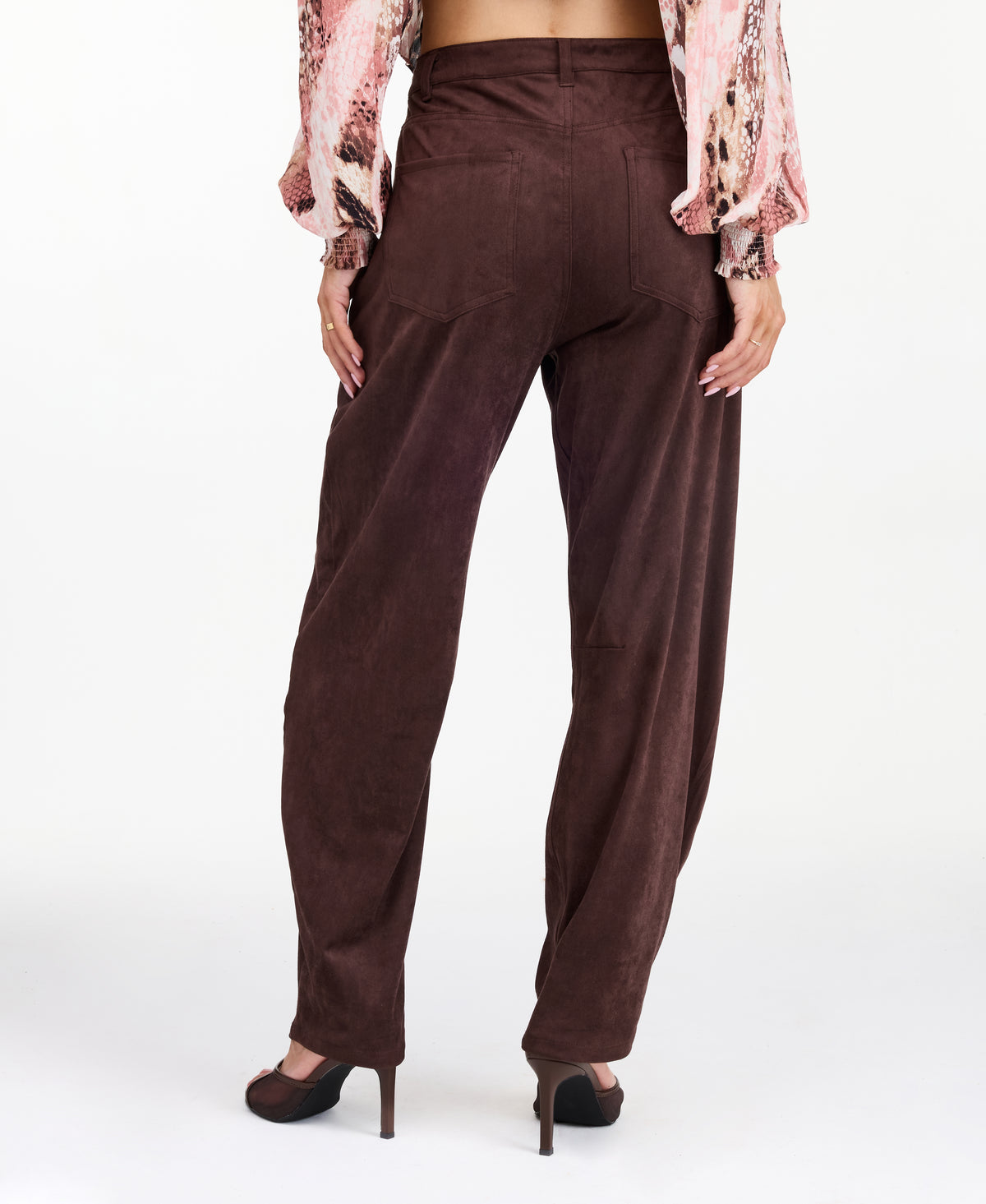 Lottie Barrel Pant Espresso