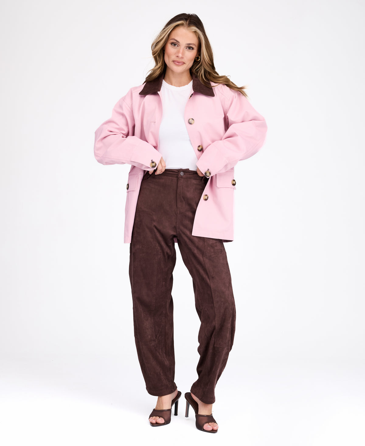 Sam Jacket Bleached Mauve