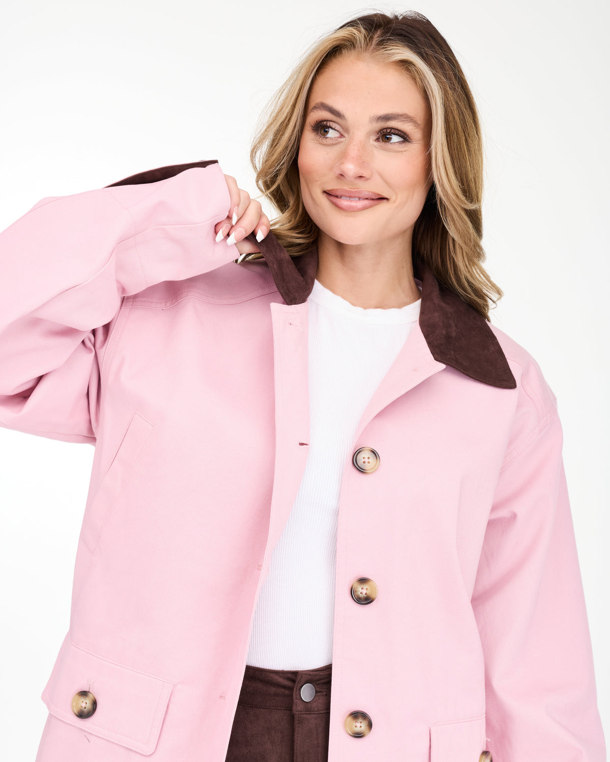 Sam Jacket Bleached Mauve