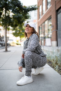 MYA LEOPARD PRINT SWEATS