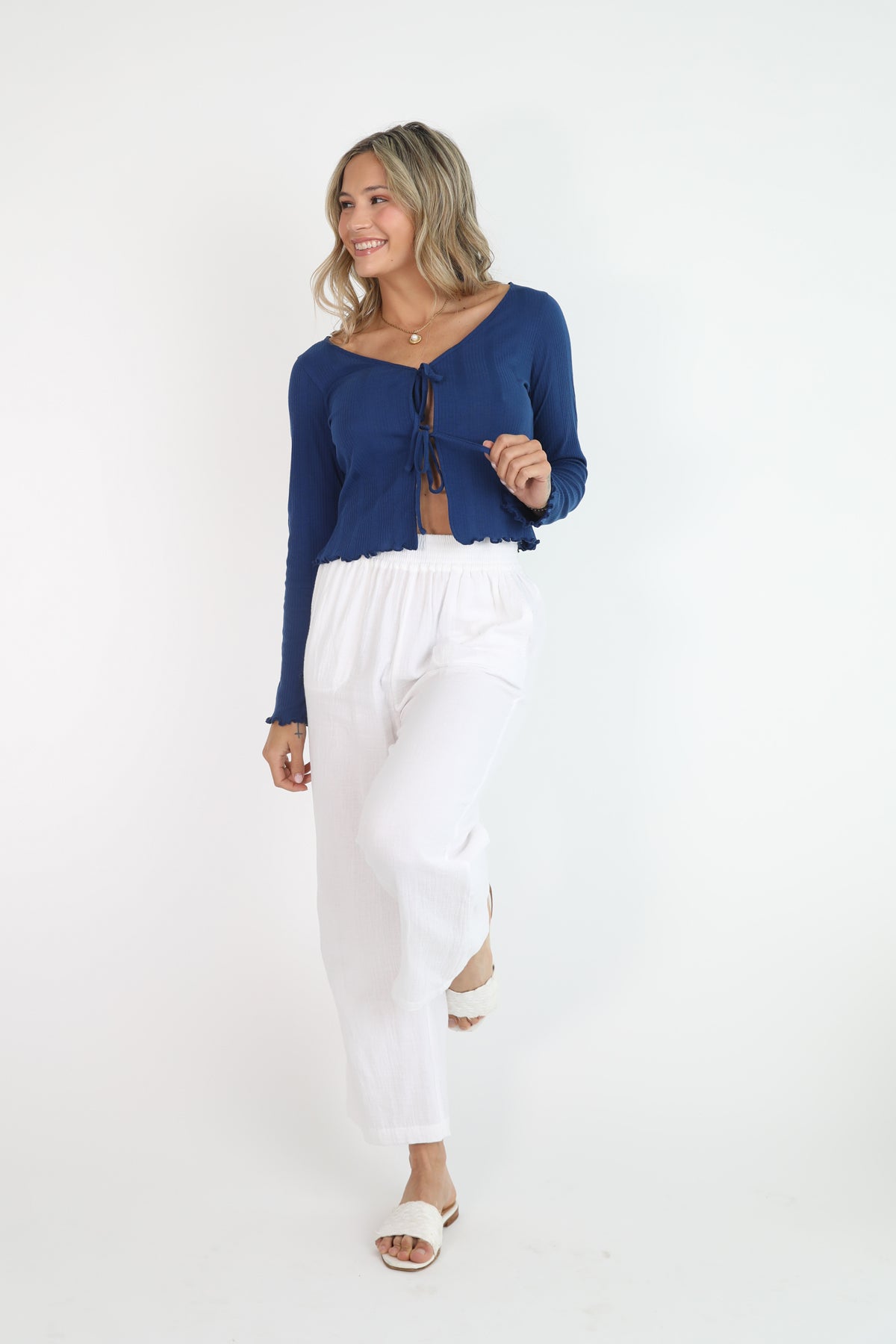 SUMMER BREEZE CROPPED LOUNGE PANT