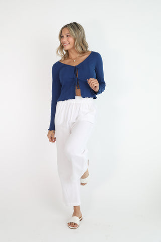 SUMMER BREEZE CROPPED LOUNGE PANT