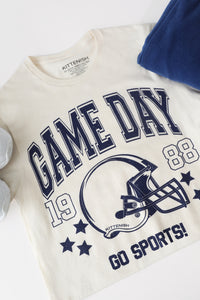 Up close of the Go Sports Tee