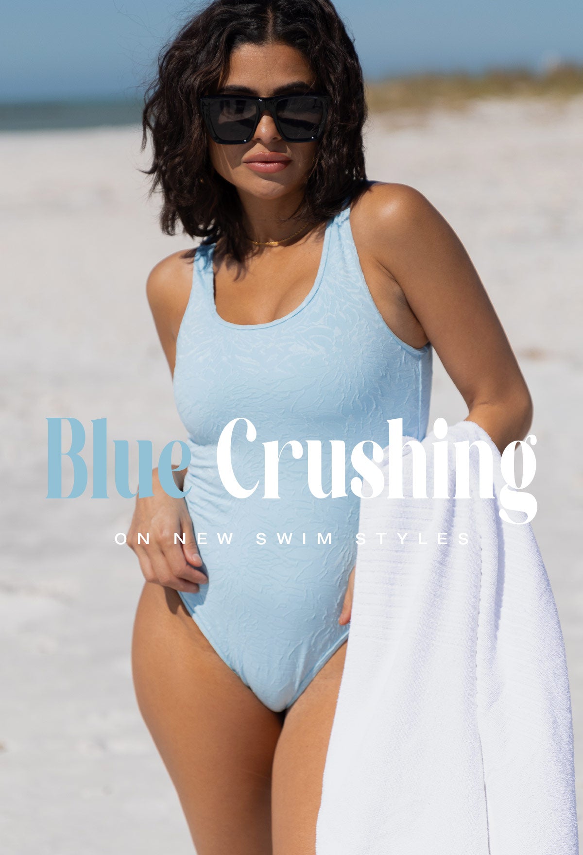 Blue Crushing on new swim styles! 