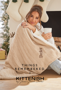 Jessie snuggled in a blanket - Kittenish x Things Remembered