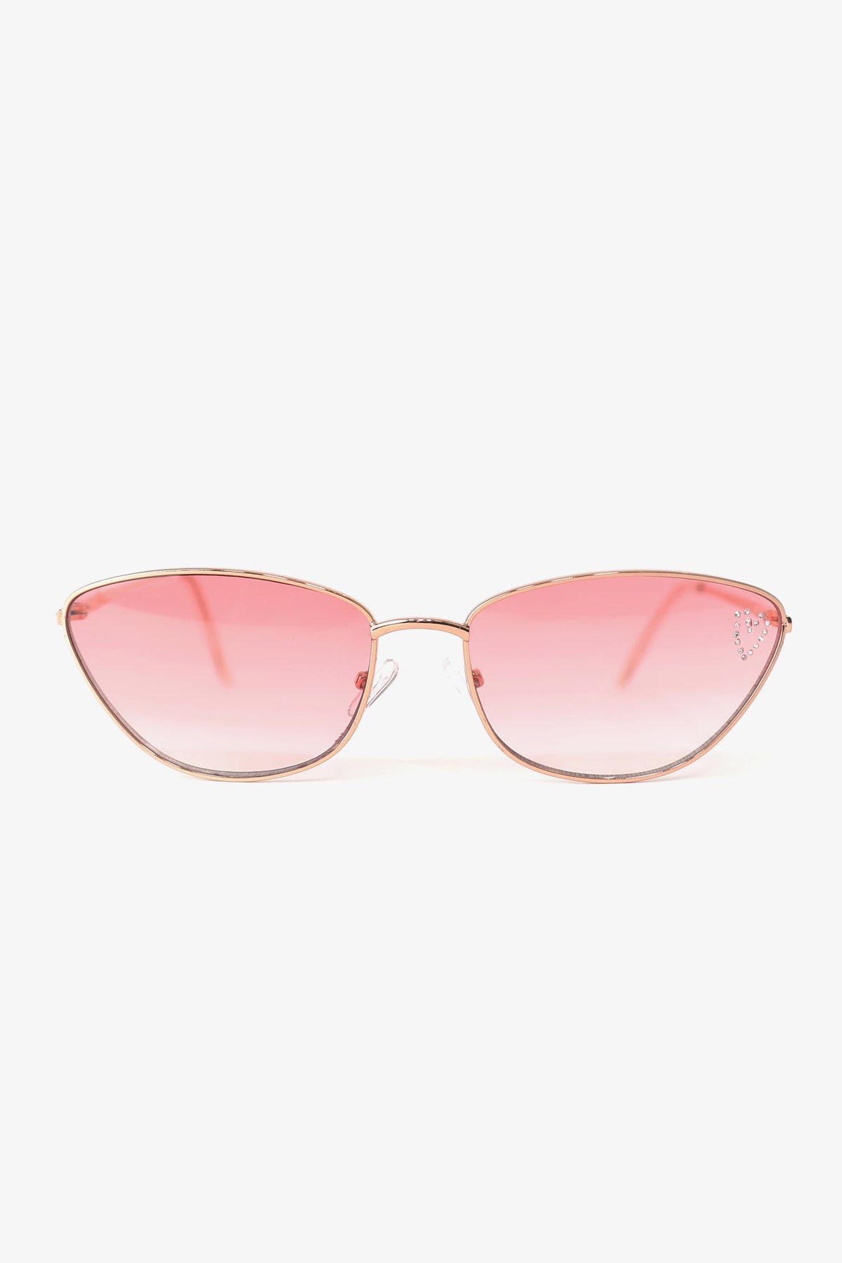 The Vivianne pink cat eye sunglasses. 