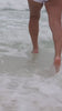 Lifestyle video of Jessie James Decker wearing new Kittenish Basics in a beach setting.