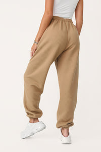 QUILTED CUTIE BEIGE SWEAT PANT – Kittenish