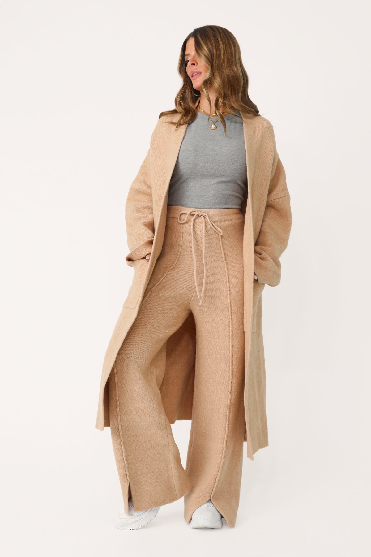 Sweater with cheap skirt pants