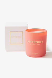 Rose Color Kittenish Candle - Desert Flame