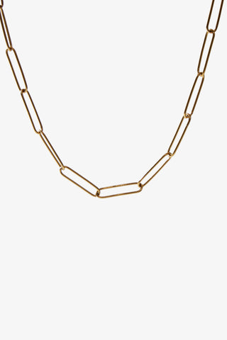 Chunky gold looped chain Necklace