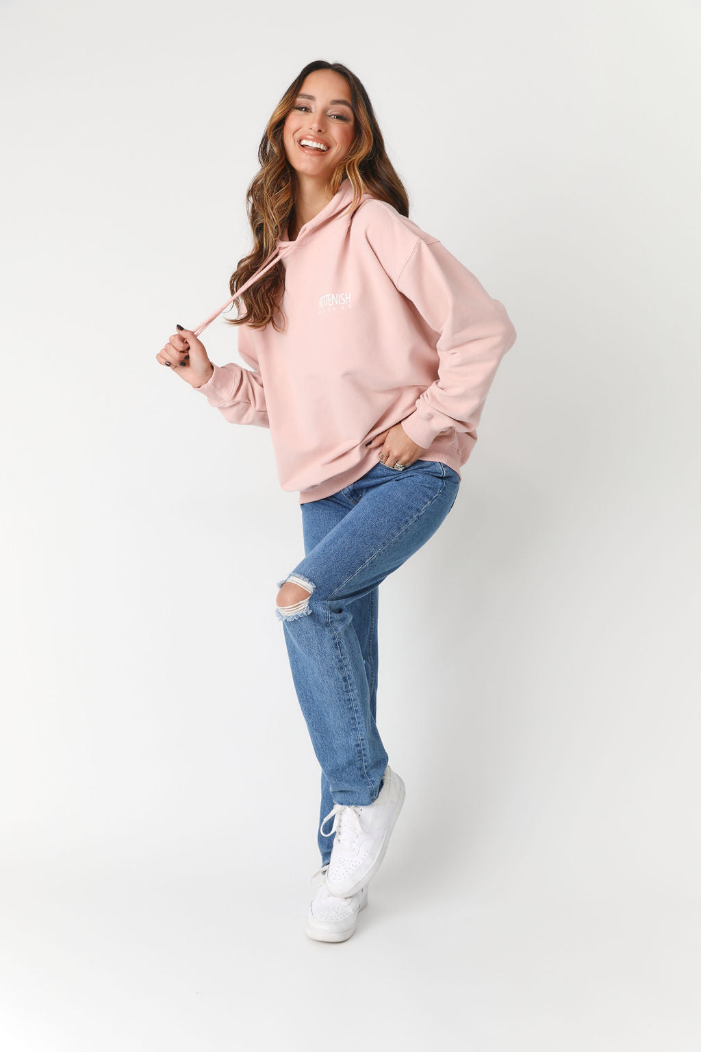 Blush sweatshirt hot sale